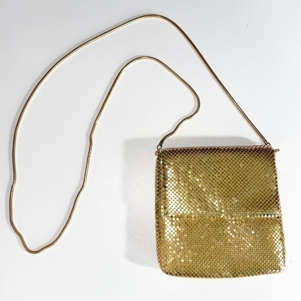 Vintage Gold Mesh Evening Purse